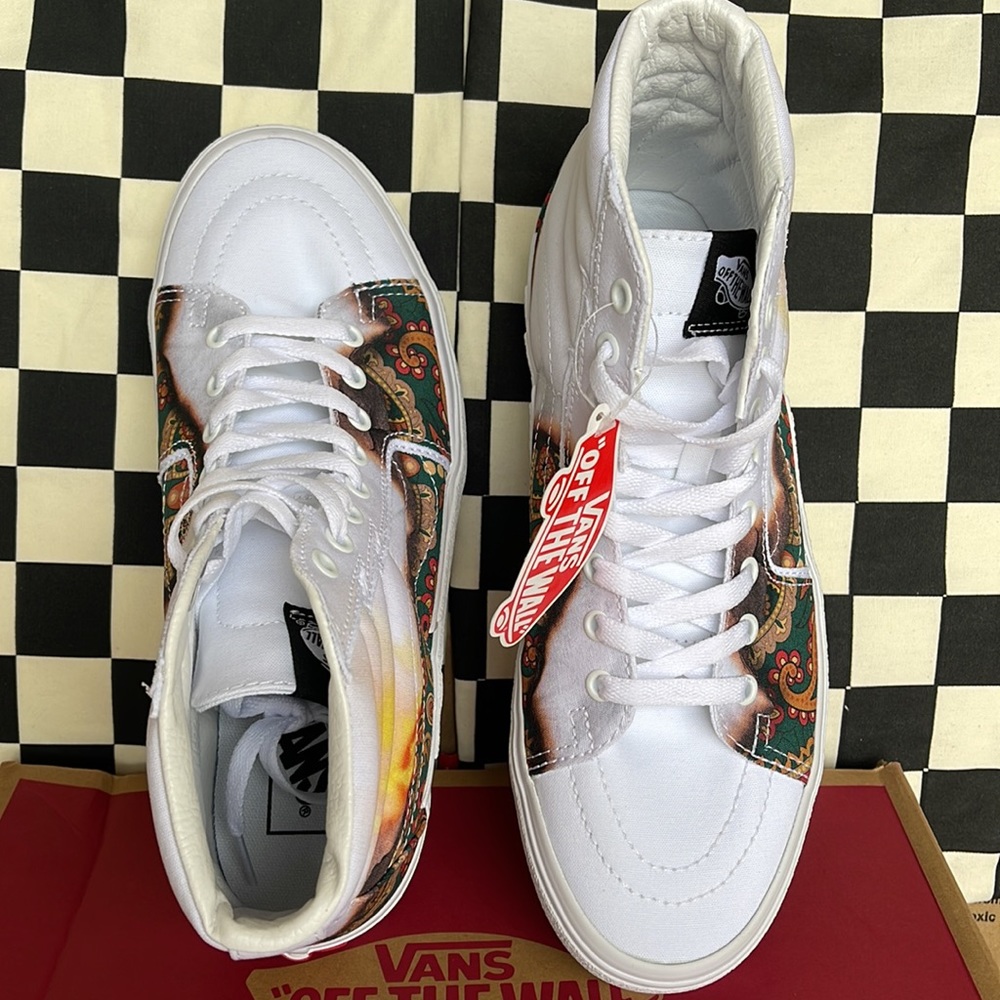 Vans Sk8-Hi Bolt Big Reveal True White/P Men’s sneakers - Picture 14 of 16
